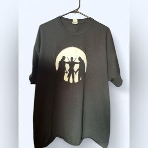 Deadpool Batman Superman Graphic Tee Black